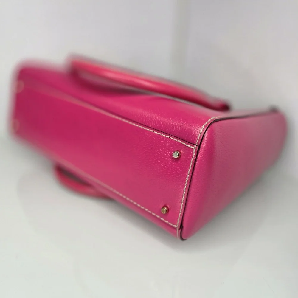 Kate Spade New York Wellesley Quinn Tote Pink Leather Satchel Handbag & Wallet
